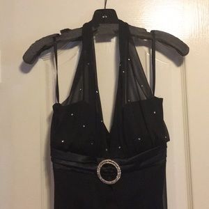 Black formal dress